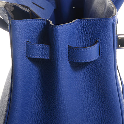 Hermes Togo Birkin 35 Bleu Electrique 14 of 29