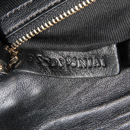 Valentino Garavani Nappa Crystal Small Glam Lock Rockstud Flap Black 7 of 7