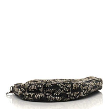 Christian Dior Monogram Mini Saddle Pochette Black 4 of 6