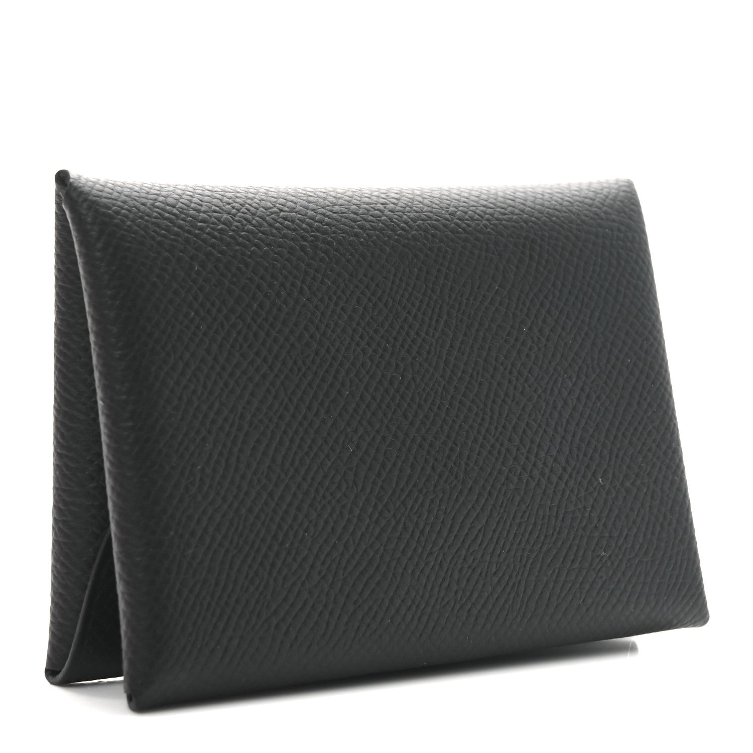 Hermes Epsom Calvi Duo Card Case Black 3 of 7