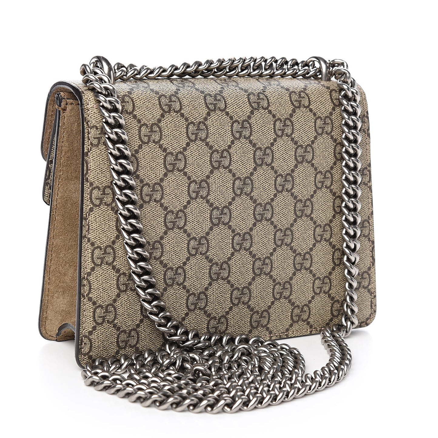 GG Supreme Monogram Mini Dionysus Shoulder Bag Taupe