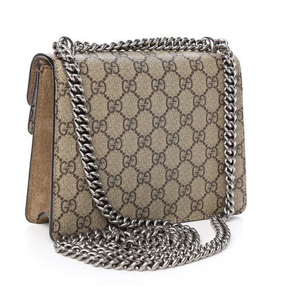 Gucci GG Supreme Monogram Mini Dionysus Shoulder Bag Taupe 3 of 13