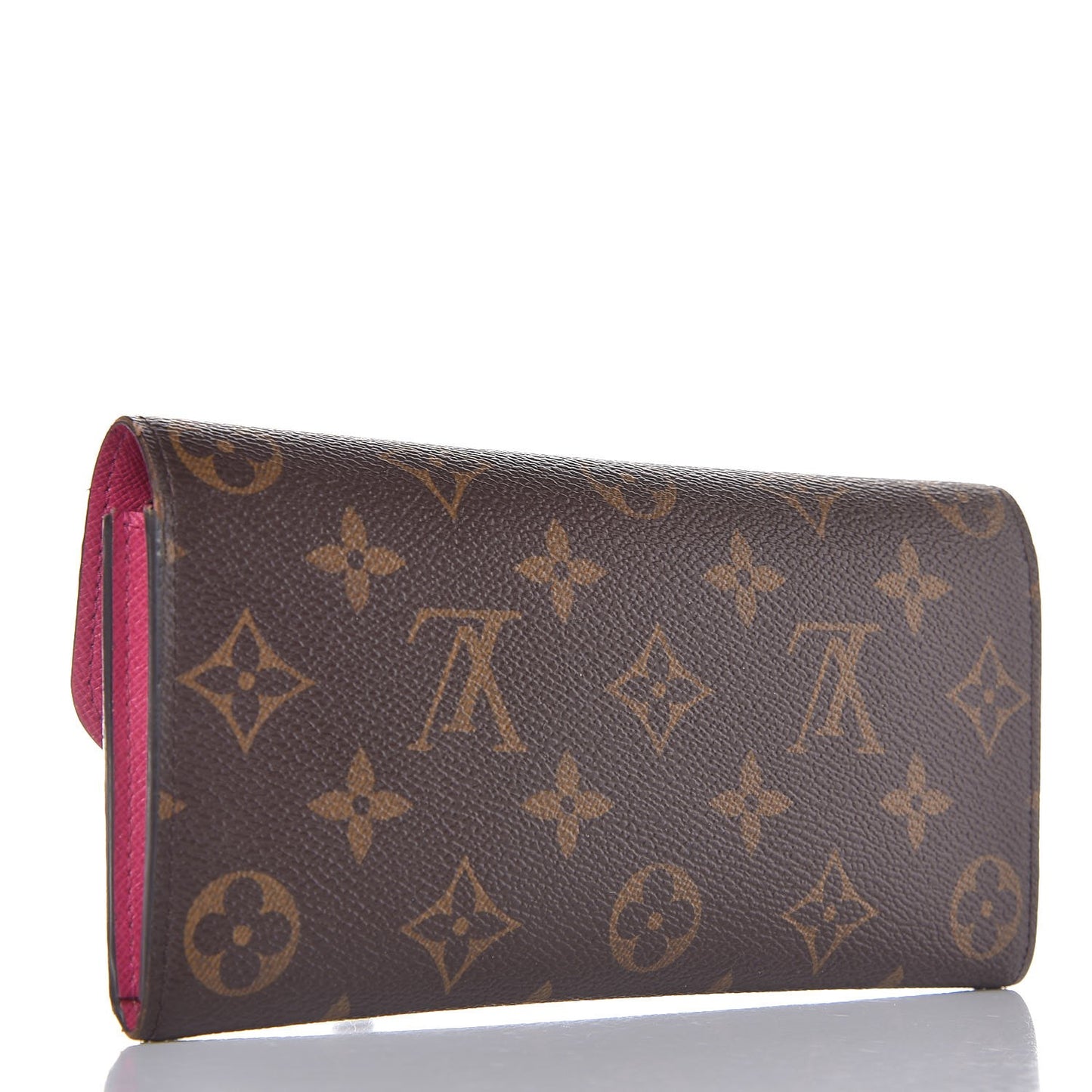 Monogram Emilie Wallet Hot Pink