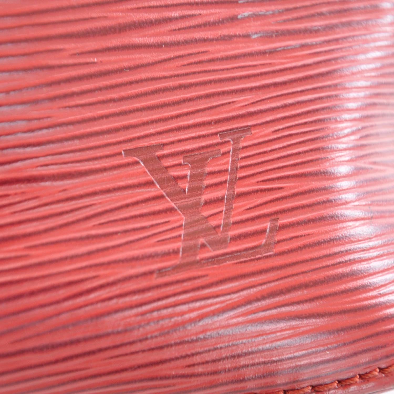 Louis Vuitton Epi Petit Noe Red 8 of 10