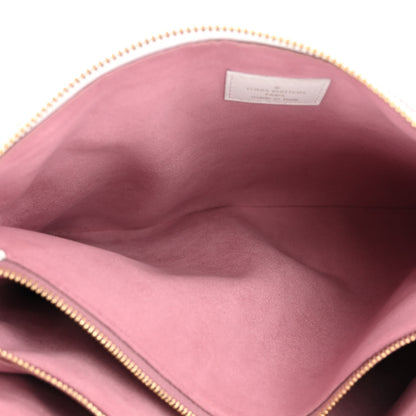 Louis Vuitton Lambskin Embossed Monogram LV Garden Coussin PM Cream 6 of 11