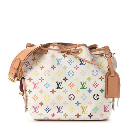 Louis Vuitton Monogram Multicolor Petit Noe White 1 of 11