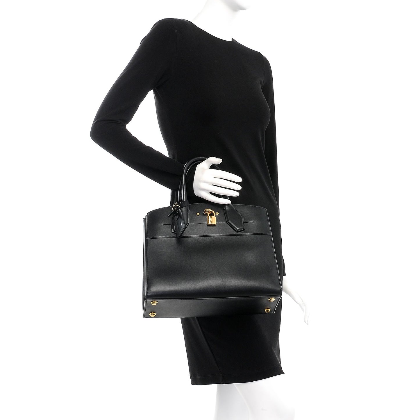 Calfskin City Steamer MM Black