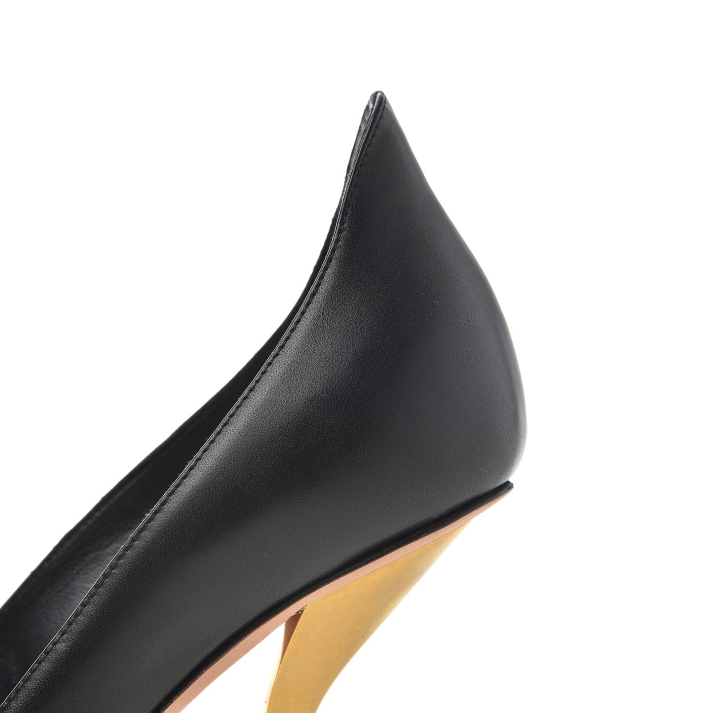 Calfskin D-Sculpture Pumps 36 Black