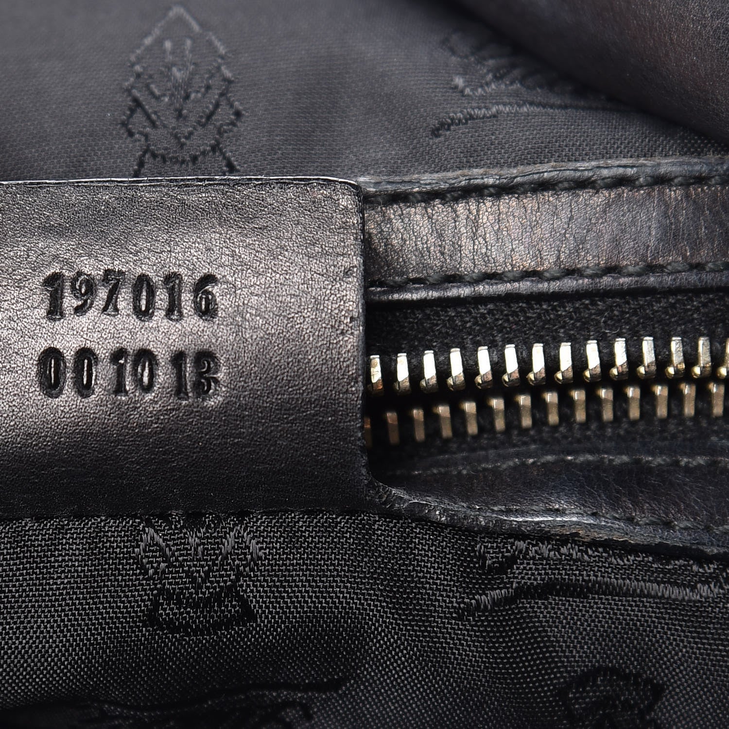 Gucci Patent Medium Hysteria Top Handle Bag Black 7 of 9