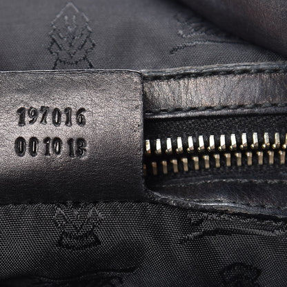 Gucci Patent Medium Hysteria Top Handle Bag Black 7 of 9