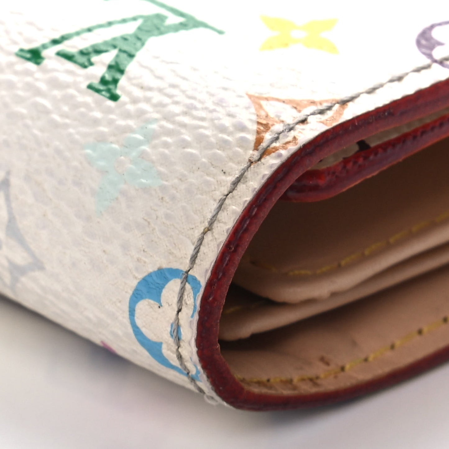 Monogram Multicolor Koala Wallet White
