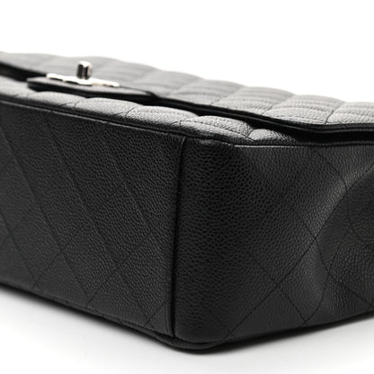 Chanel Caviar Quilted Maxi Double Flap Black 9 of 9