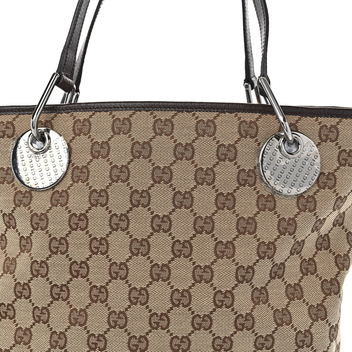 Monogram Large Eclipse Tote Brown