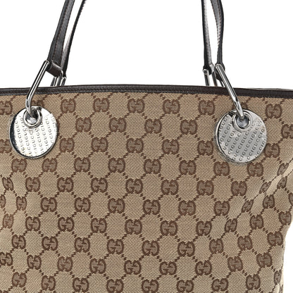 Gucci Monogram Large Eclipse Tote Brown 8 of 10
