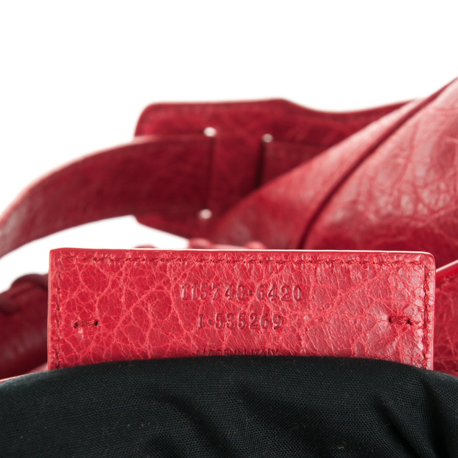 Balenciaga Agneau Classic Hardware City Rouge Cardinal 9 of 9
