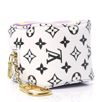 Louis Vuitton Monogram Giant Cube Coin Purse Pink 4 of 8