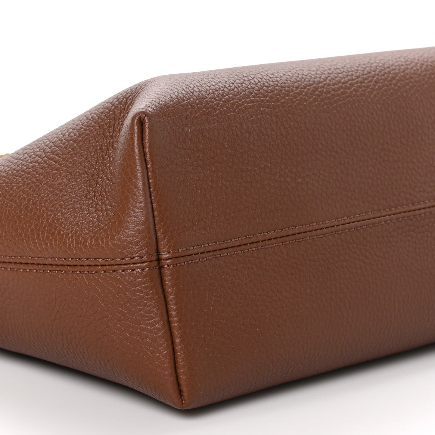 Calfskin Logo Embossed Medium Ardwell Tote Tan