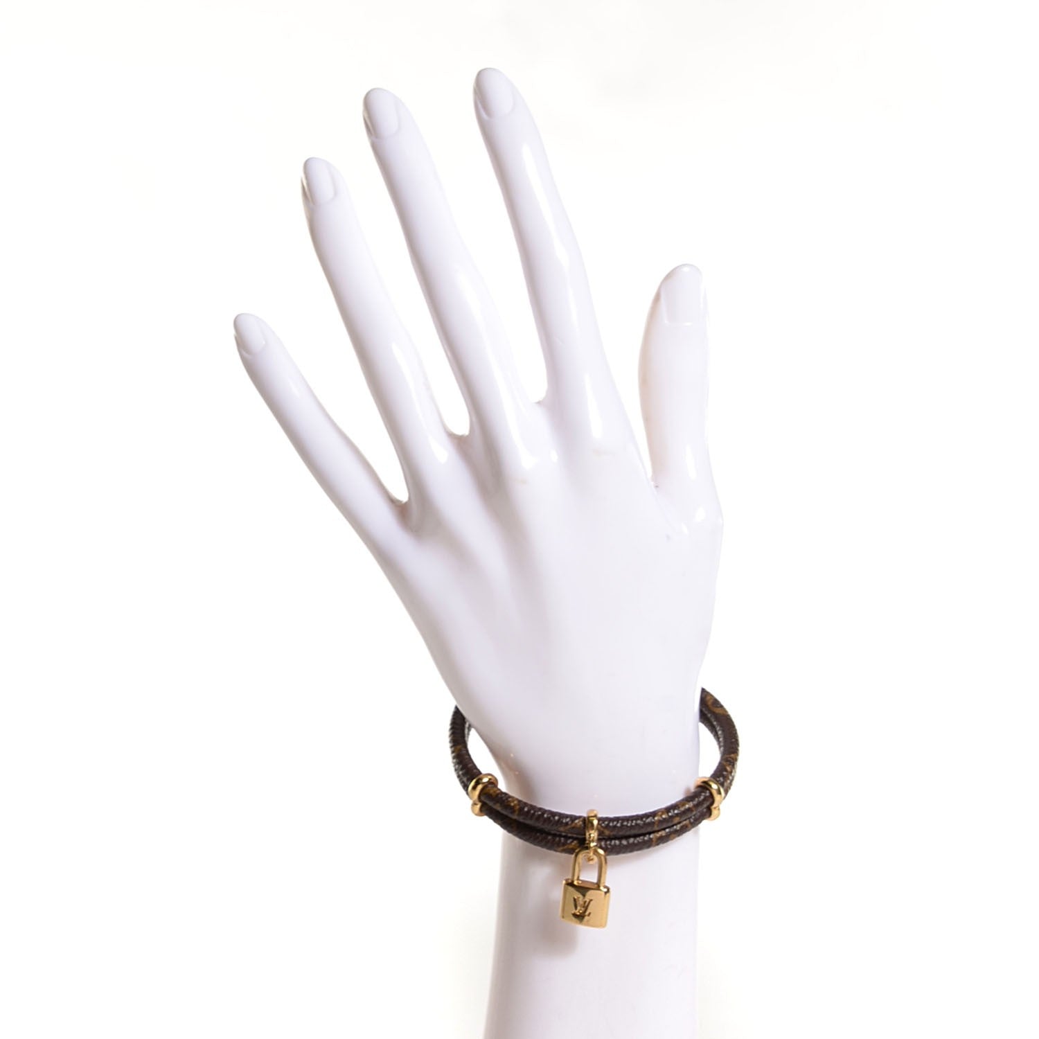 Louis Vuitton Monogram Keep It Twice Bracelet 17 2 of 5