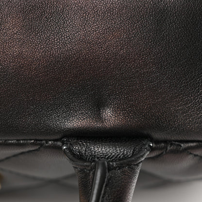 Versace Nappa Quilted Icon Bowler Bag Black 10 of 12