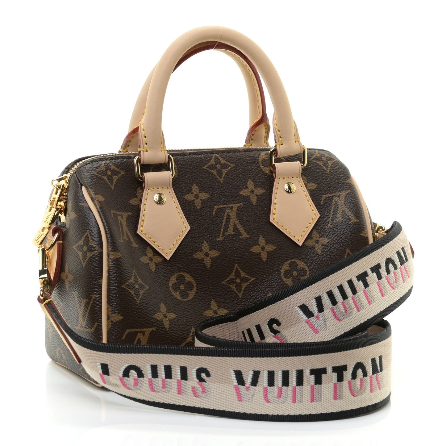 Monogram Speedy Bandouliere 20 Black