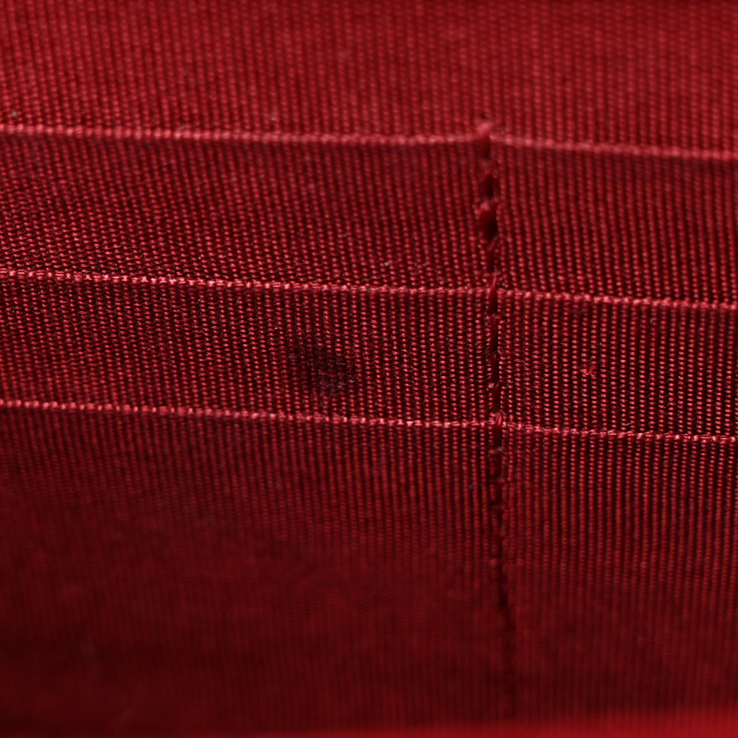 Lambskin Quilted Coco Boy Wallet On Chain WOC Red