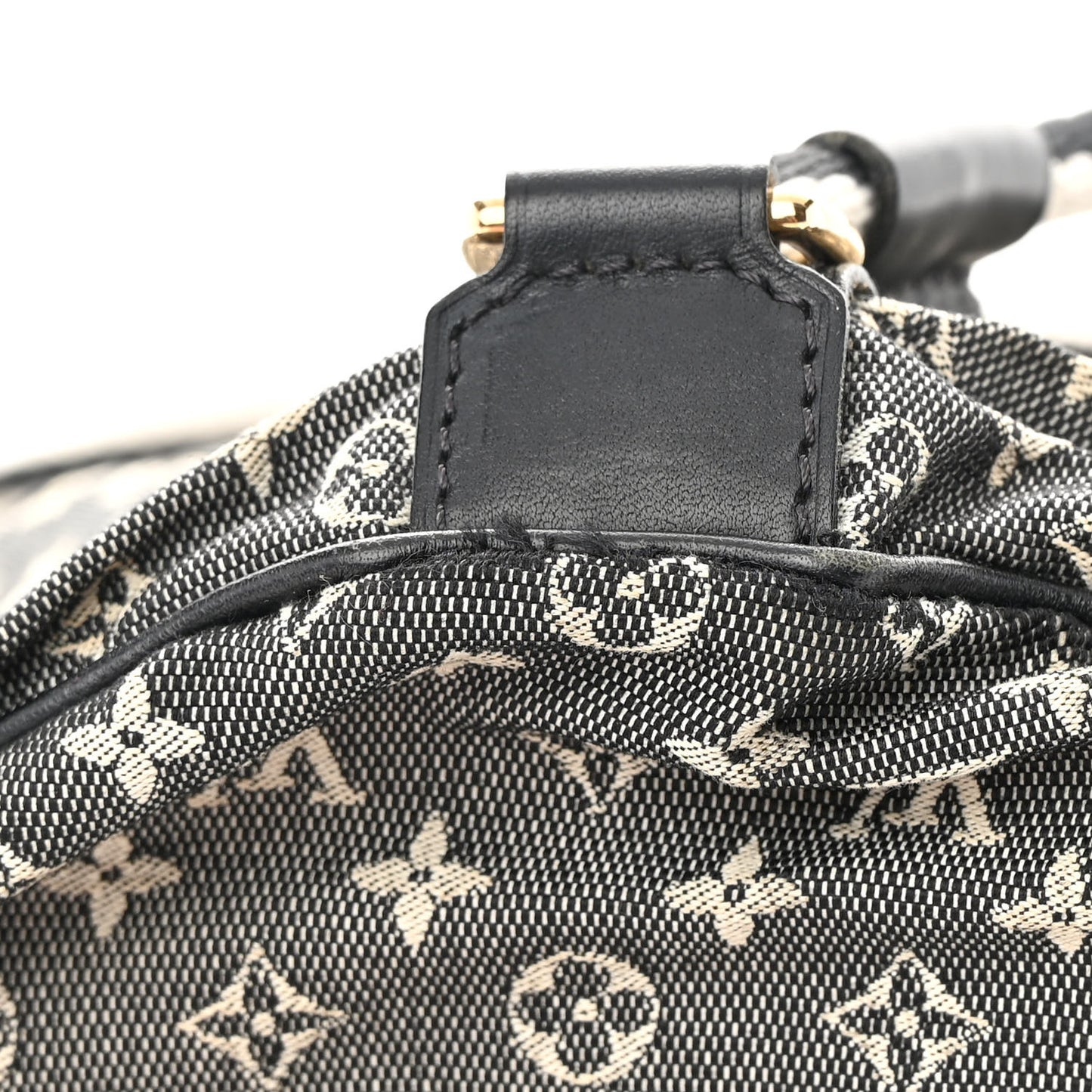 Mini Lin Monogram Betsy Backpack Black