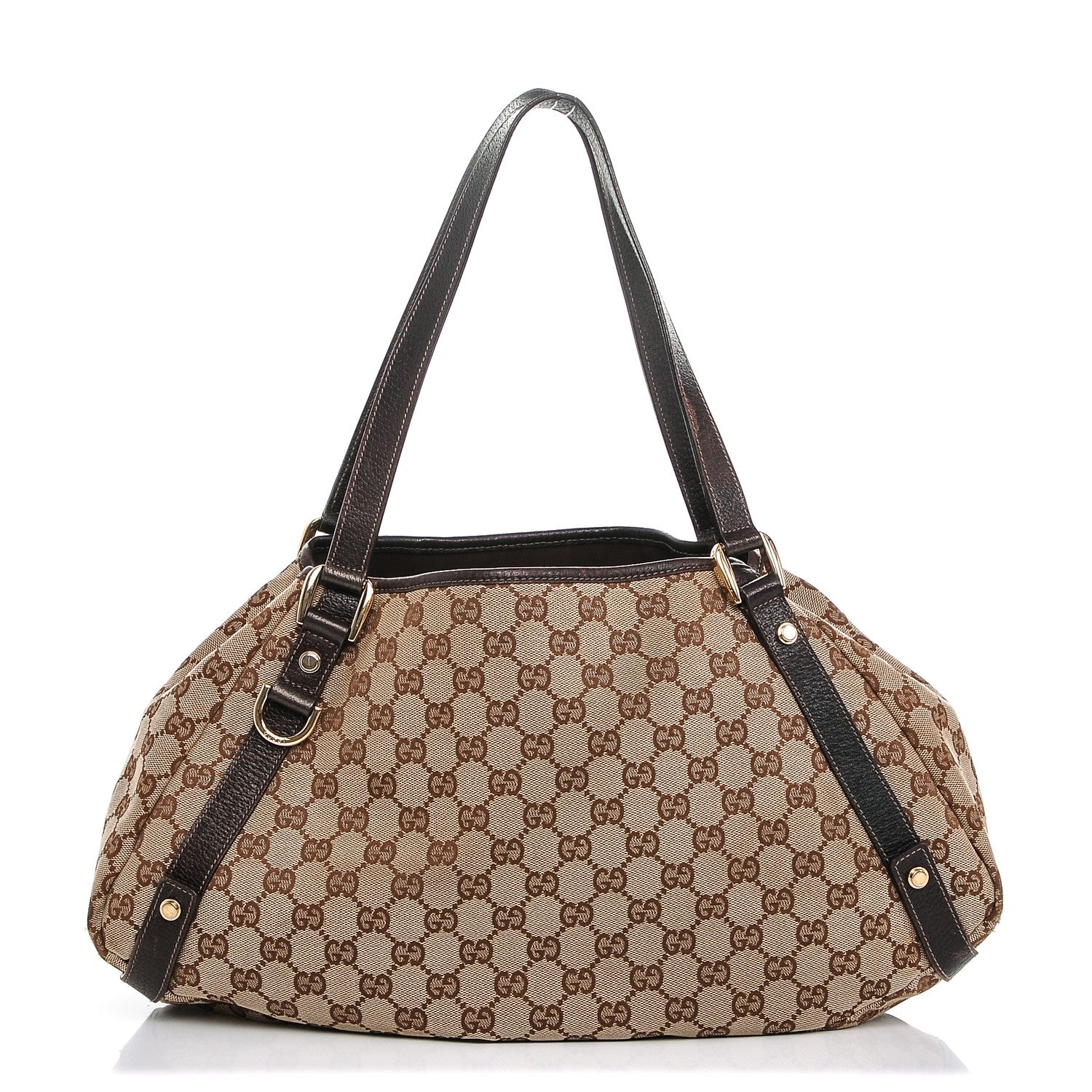 Gucci Monogram Medium Abbey Shoulder Bag Dark Brown 1 of 7