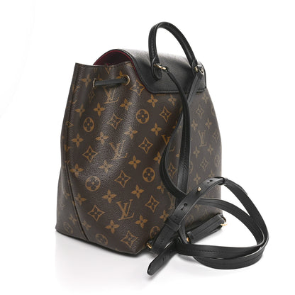 Louis Vuitton Monogram Montsouris PM Black 3 of 9
