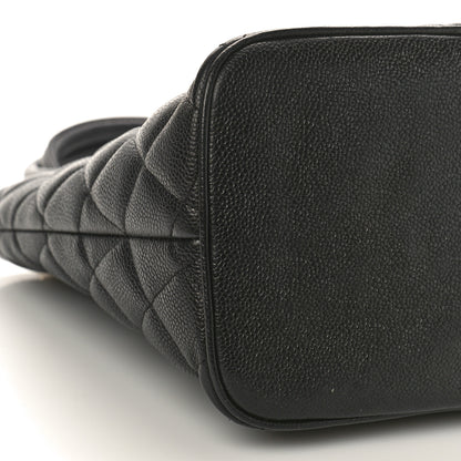 Chanel Caviar Quilted Medallion Tote Black 9 of 12