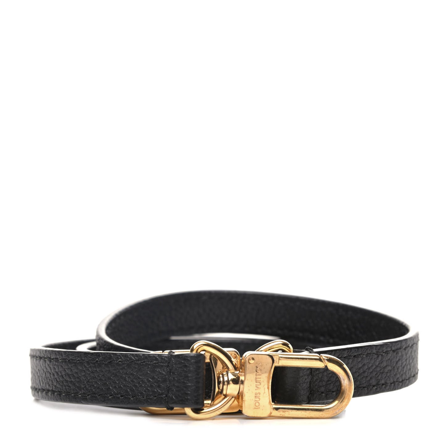 Calfskin Bagatelle Shoulder Strap Black