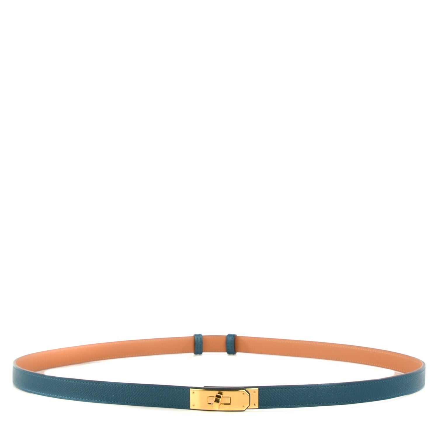 Hermes Epsom Kelly Belt Mallard 8 of 8