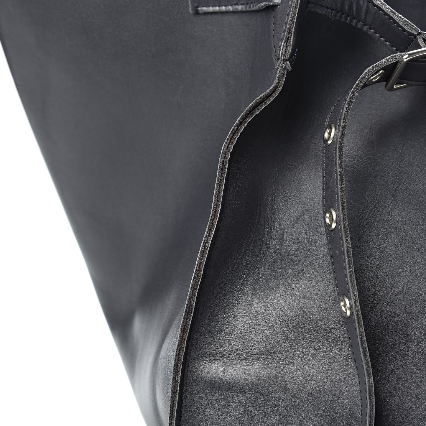 Smooth Calfskin Medium Big Bag Liquorice