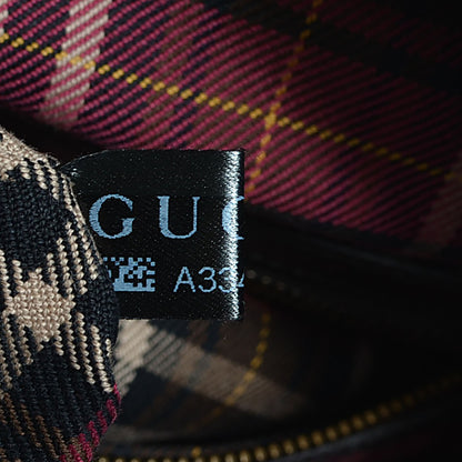 Gucci Crystal Monogram Large Babouska Hobo Brown 8 of 9