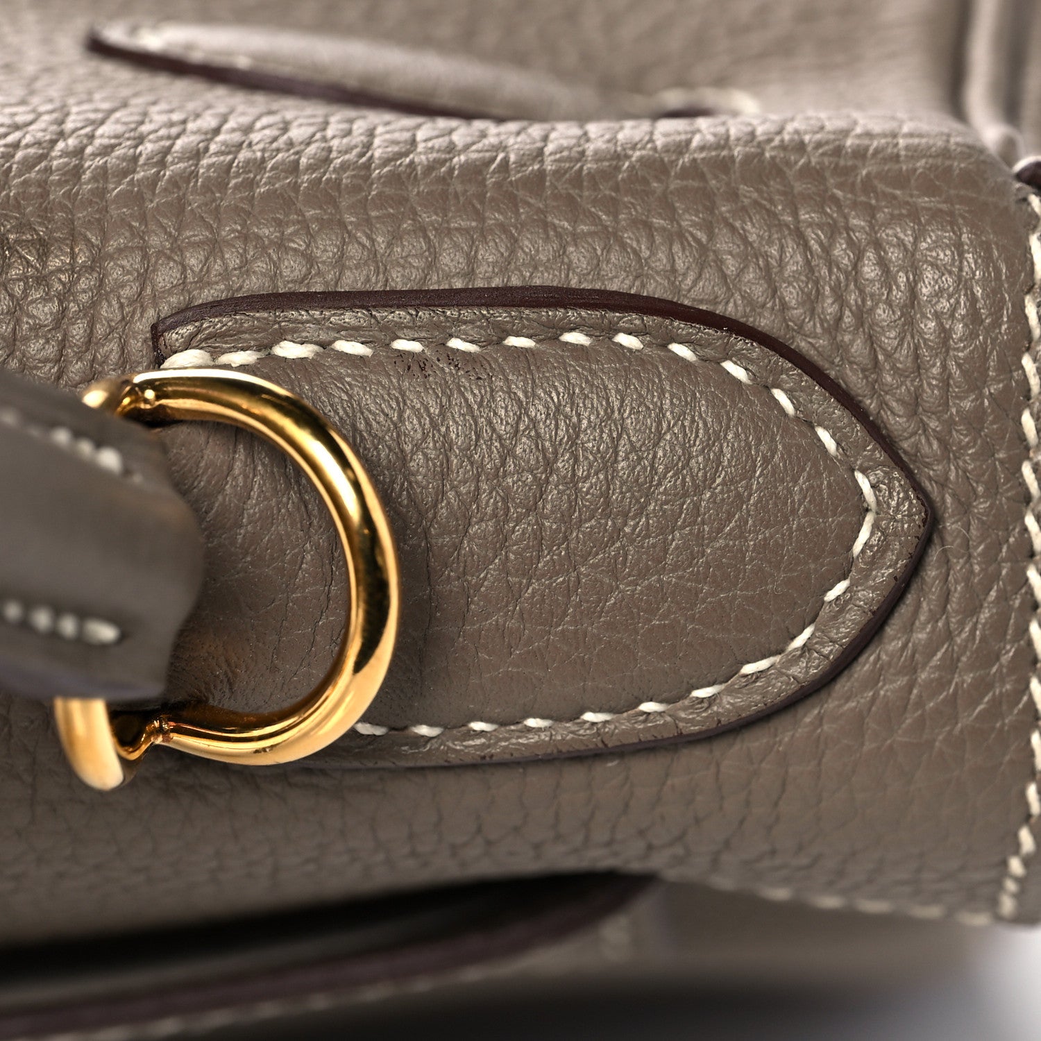 Hermes Togo Kelly Retourne 28 Etoupe 8 of 40