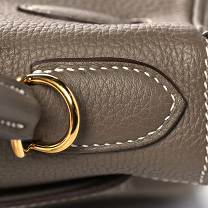 Hermes Togo Kelly Retourne 28 Etoupe 8 of 40