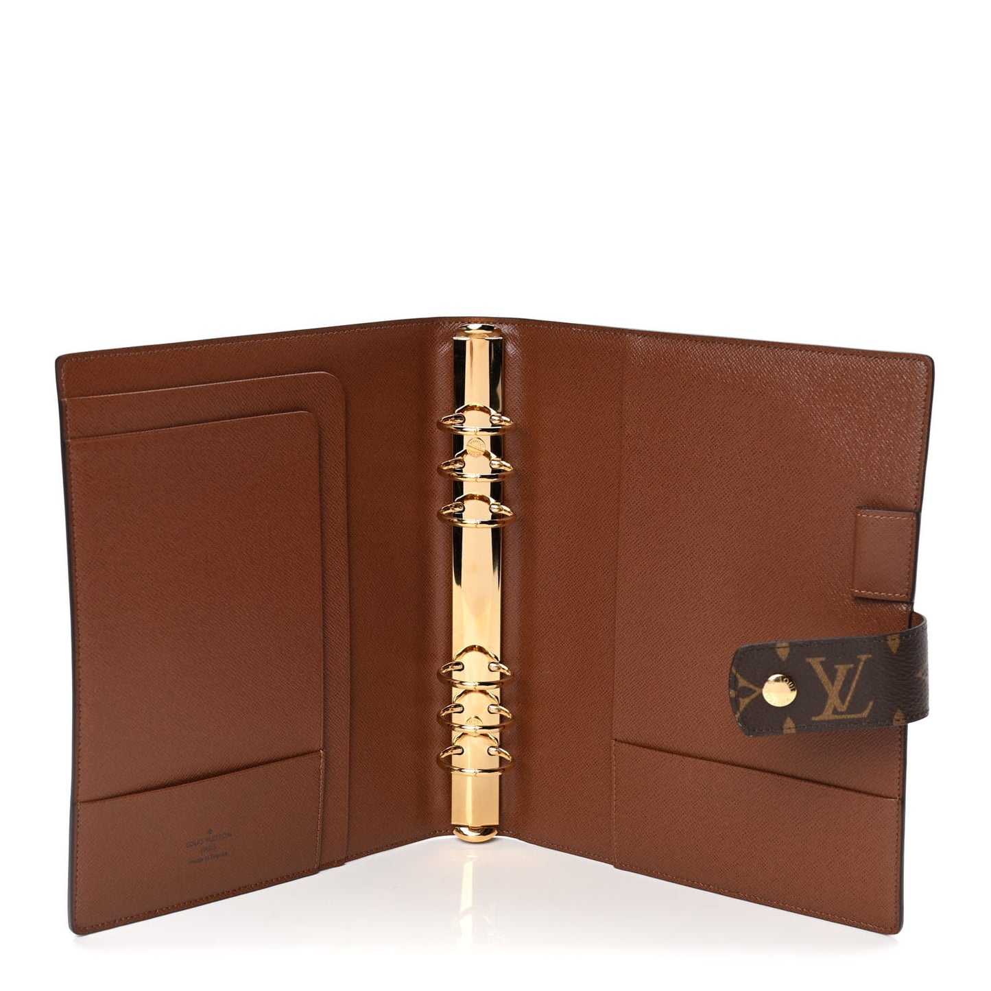 Monogram Large Ring Agenda Cover