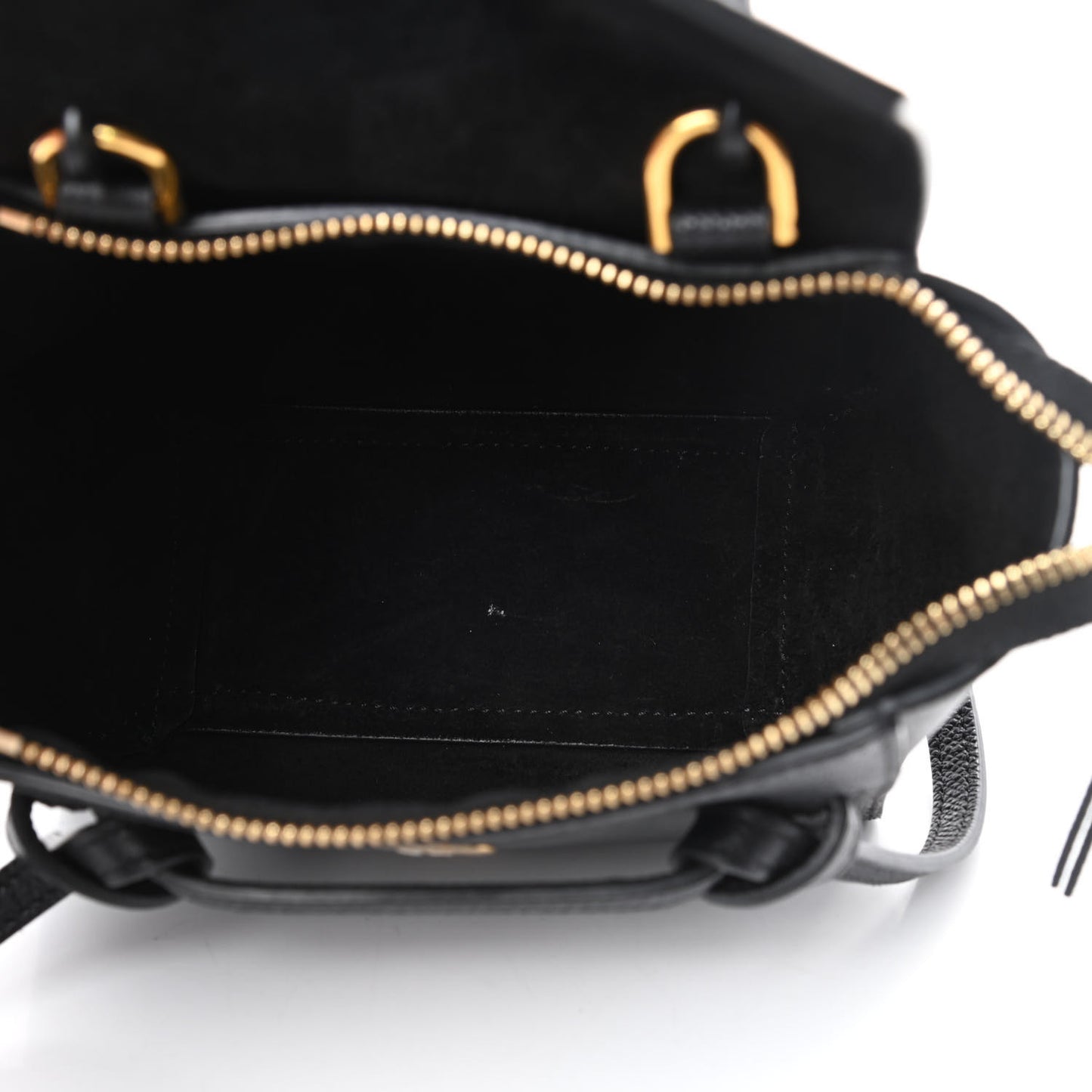 Grained Calfskin Pico Belt Bag Black