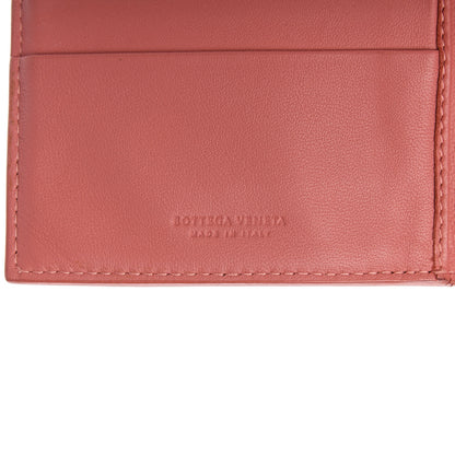Bottega Veneta Nappa Intrecciato Continental Snap Wallet Corallo 7 of 8