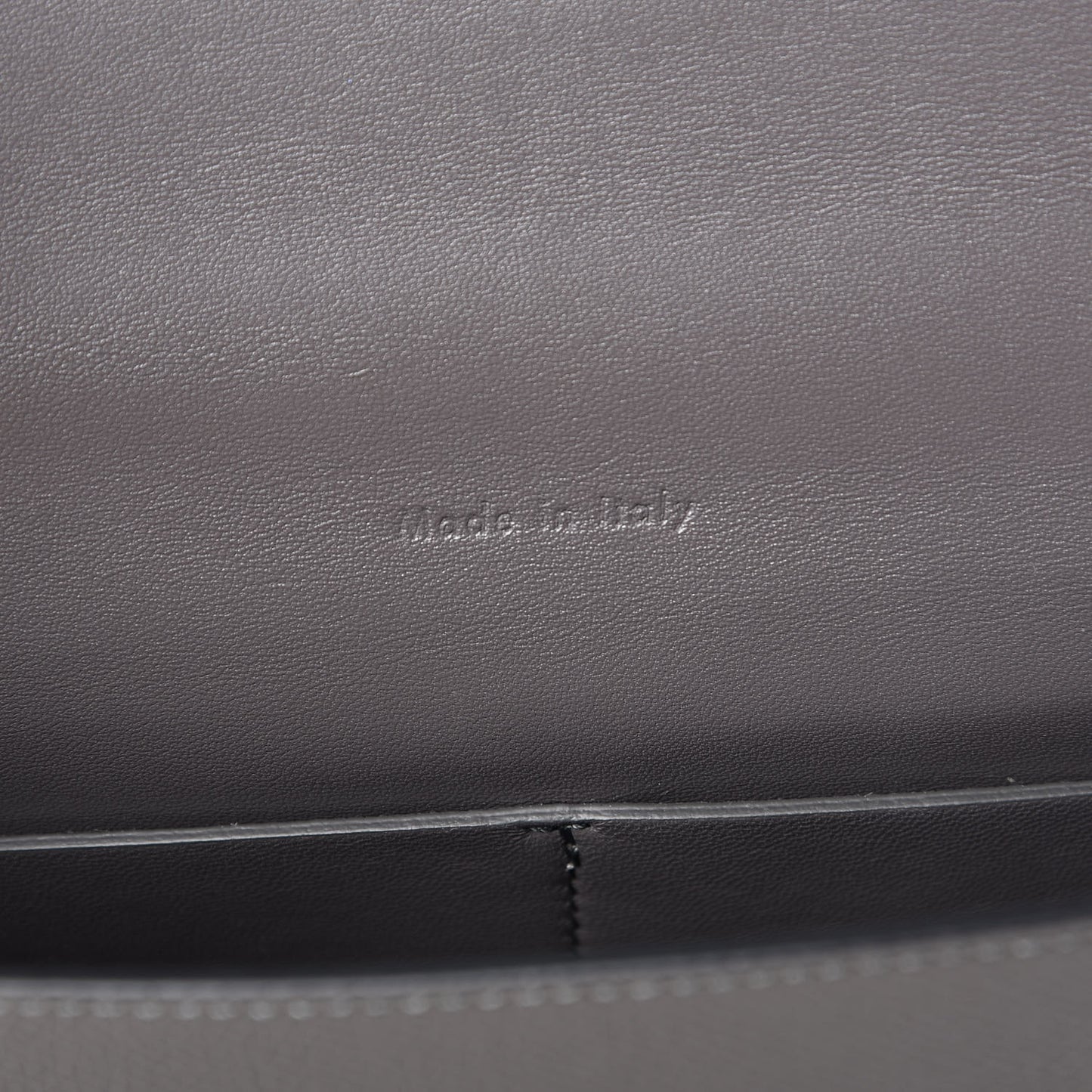 Grained Calfskin Compact Trotteur Stone
