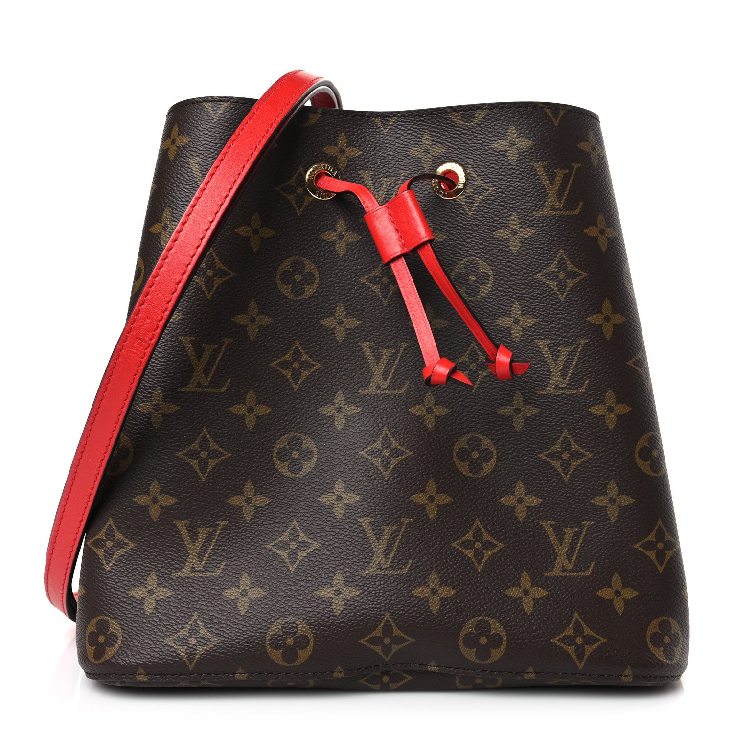 Louis Vuitton Monogram Neonoe MM Coquelicot 1 of 9
