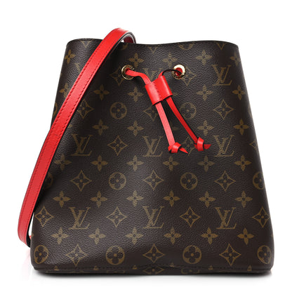 Louis Vuitton Monogram Neonoe MM Coquelicot 1 of 9