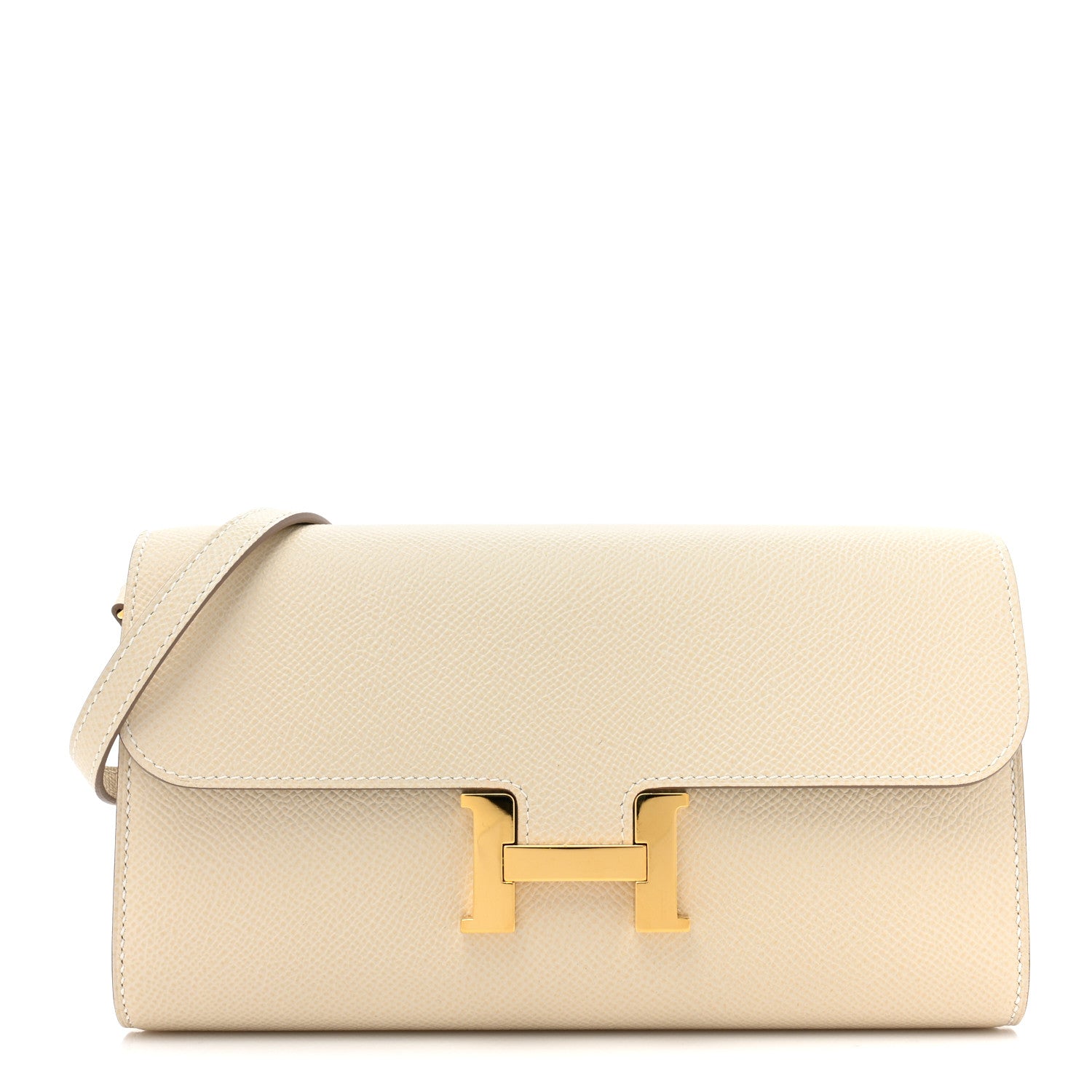 Hermes Epsom Constance Long To Go Wallet Craie 1 of 12