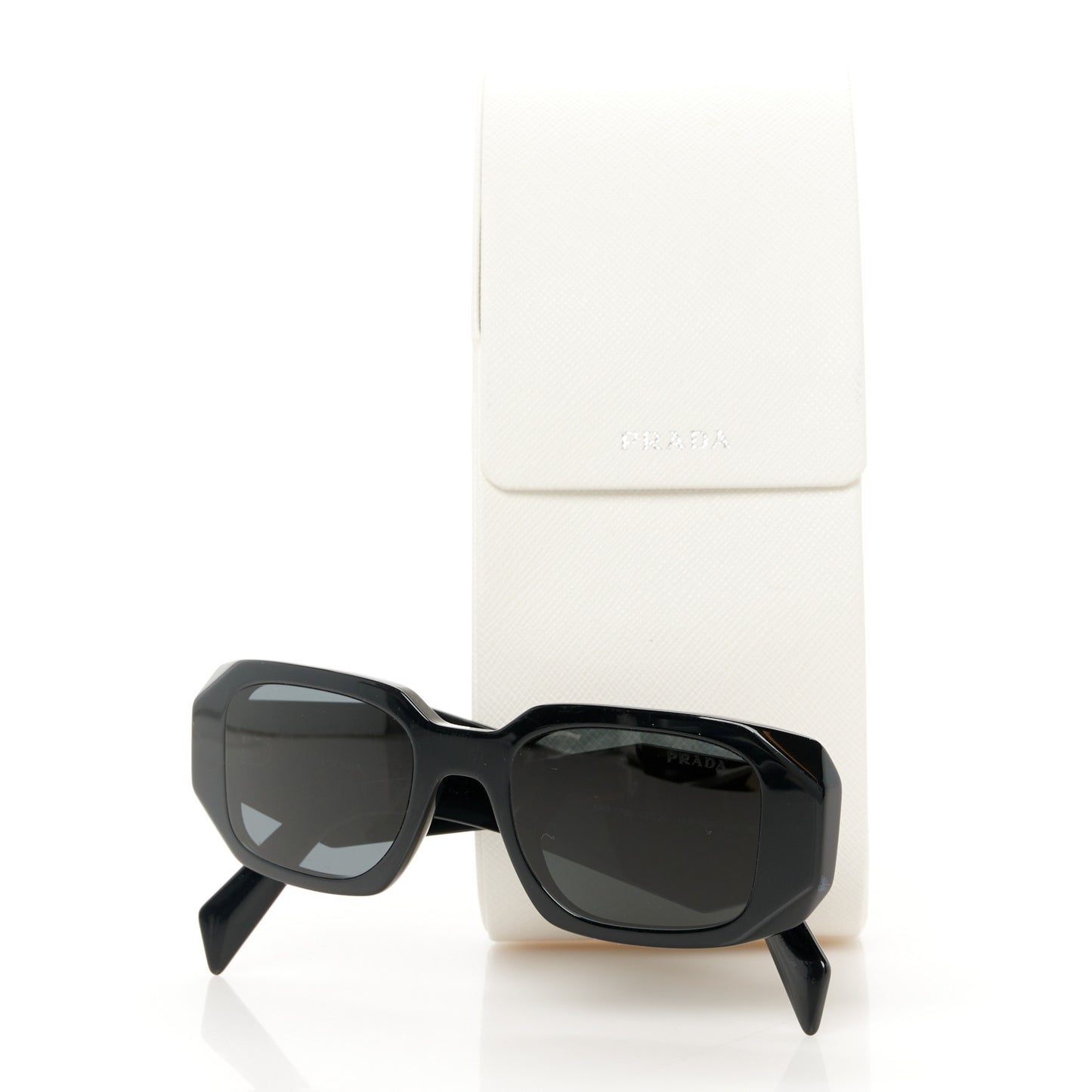 Acetate Symbole Sunglasses SPR 17W Black