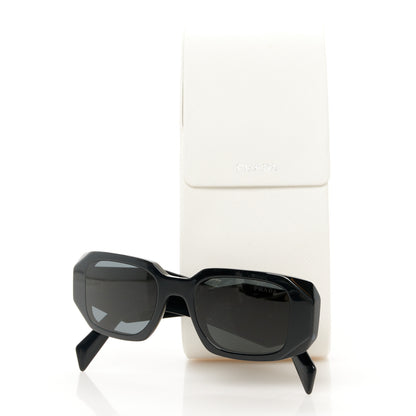 Prada Acetate Symbole Sunglasses SPR 17W Black 8 of 8