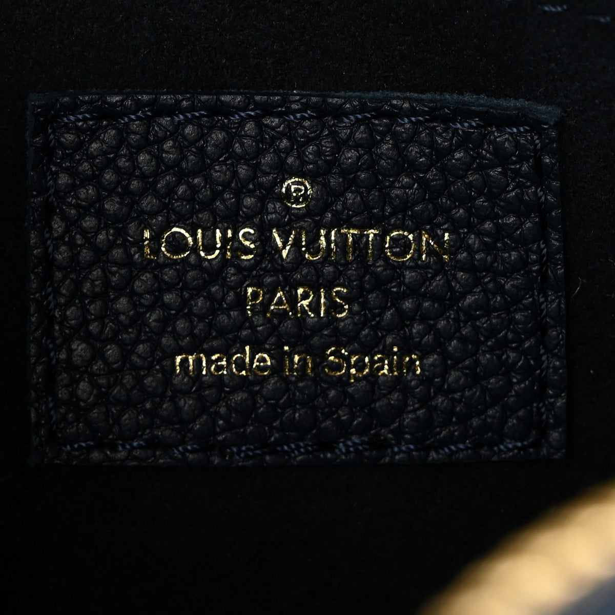 Louis Vuitton Empreinte Monogram Giant Speedy Bandouliere 25 Navy 6 of 9