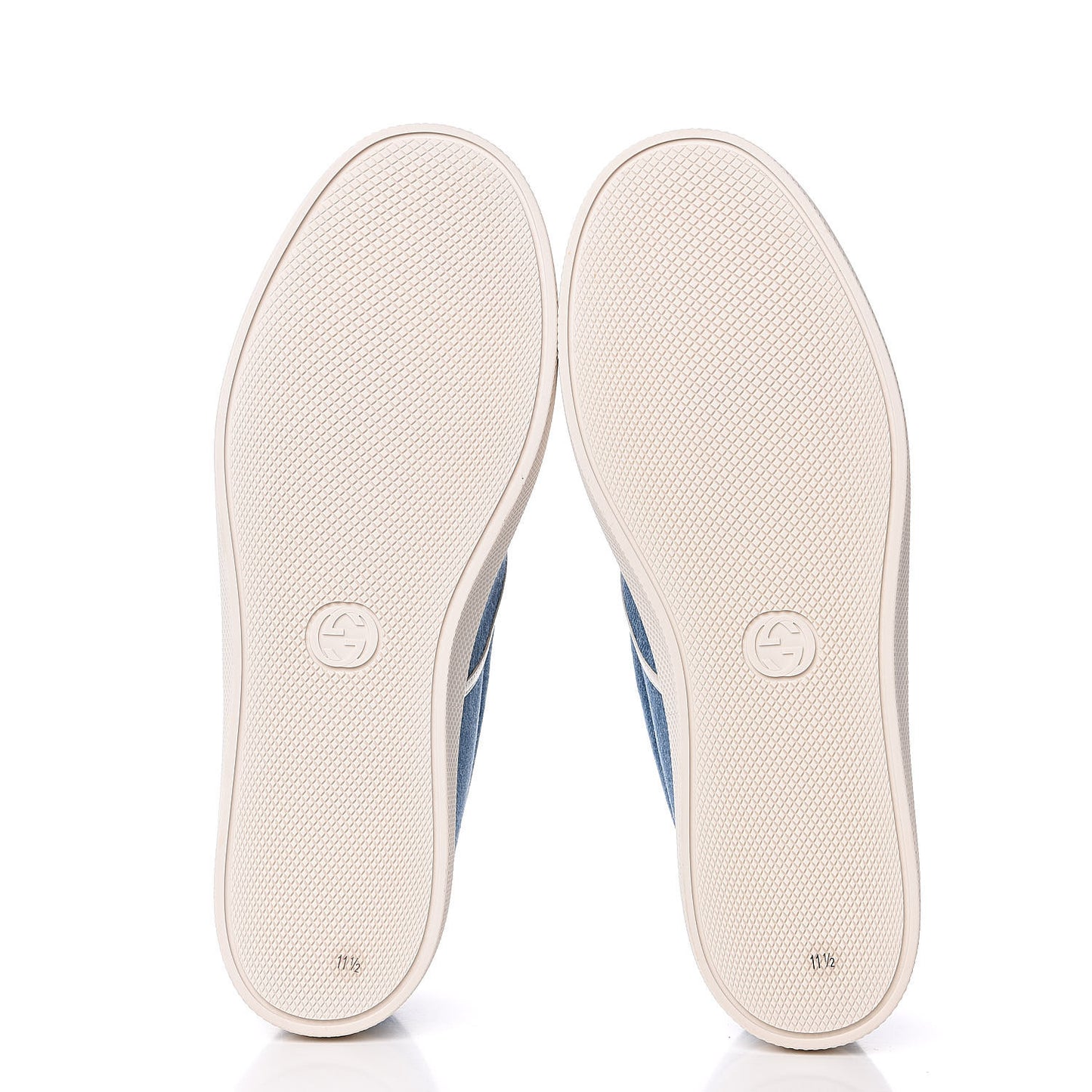 Kura Denim Logo Embroidered Mens Slip On Sneakers 11.5 Blue