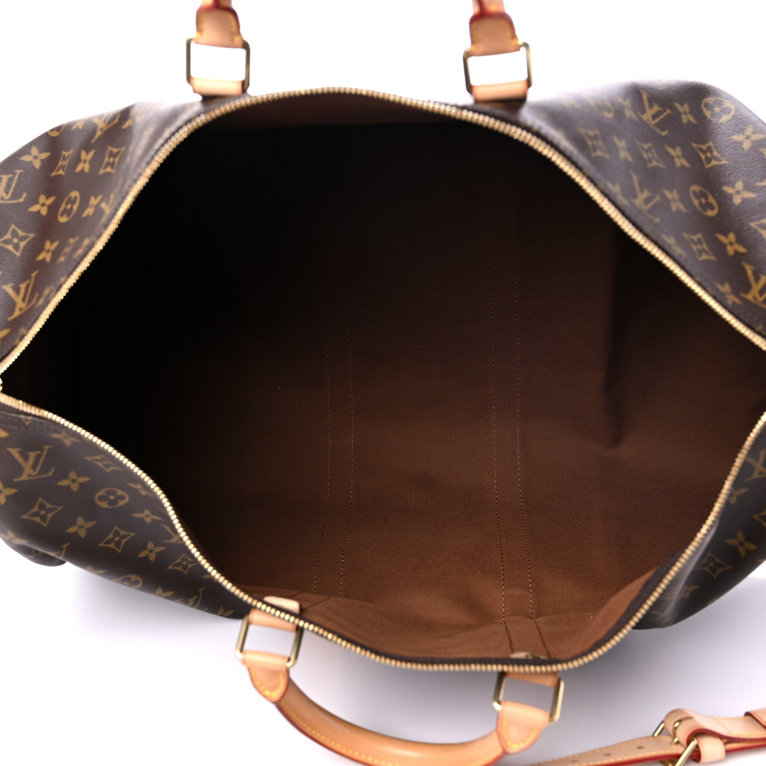Louis Vuitton Monogram Keepall Bandouliere 55 5 of 20