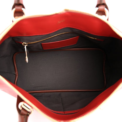 Chloe Smooth Calfskin Medium Baylee Tote  Cherry Jelly 4 of 11