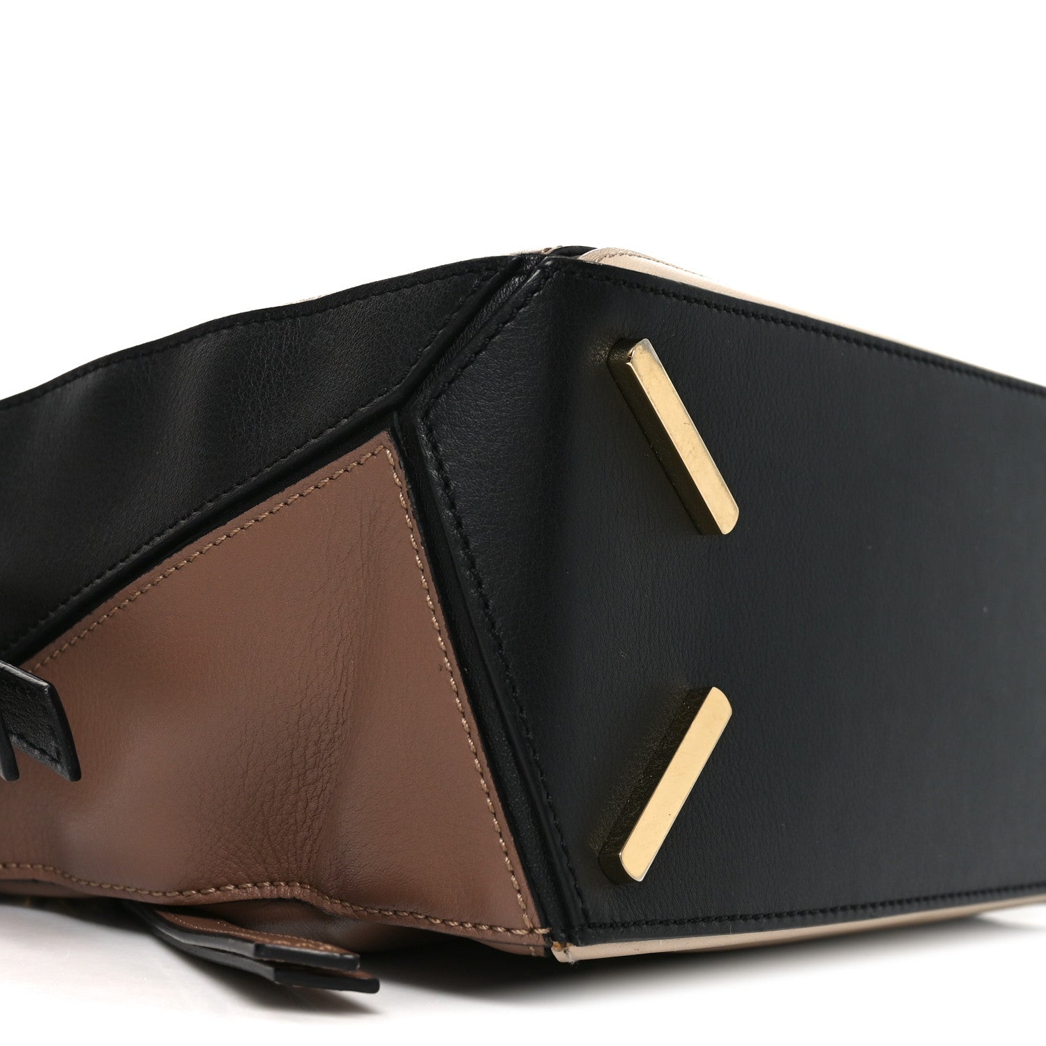 Loewe Calfskin Small Puzzle Bag Sand Hazelnut Ash 8 of 9