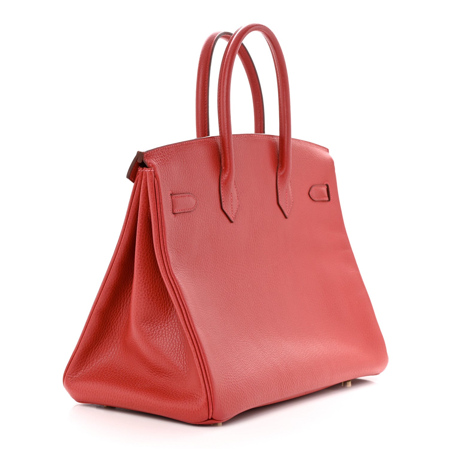 Hermes Ardennes Birkin 35 Rouge Vif 3 of 12